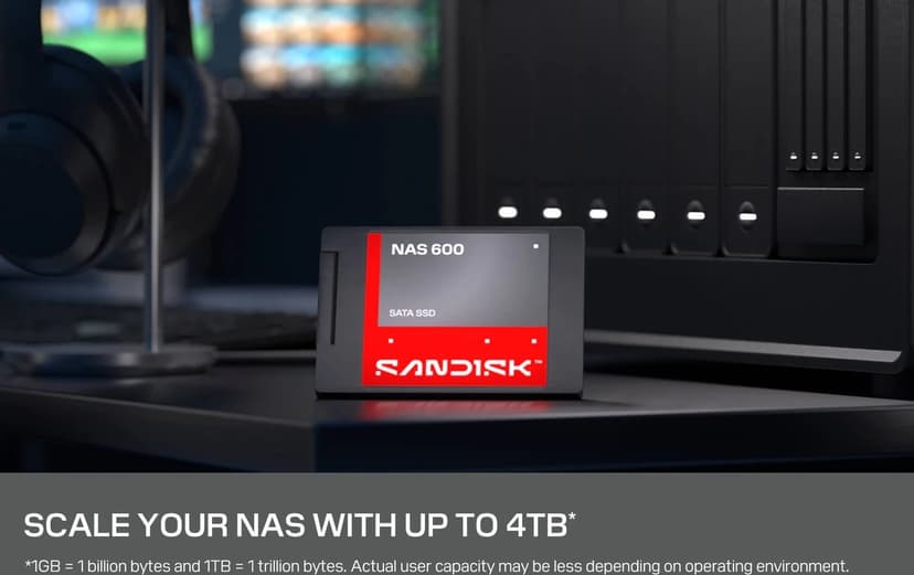 SanDisk NAS 600 500GB SSD 2,5" SATA 6.0 Gbit/s
