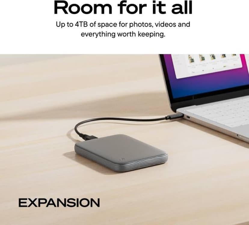 Seagate Expansion Portable 4TB Sort