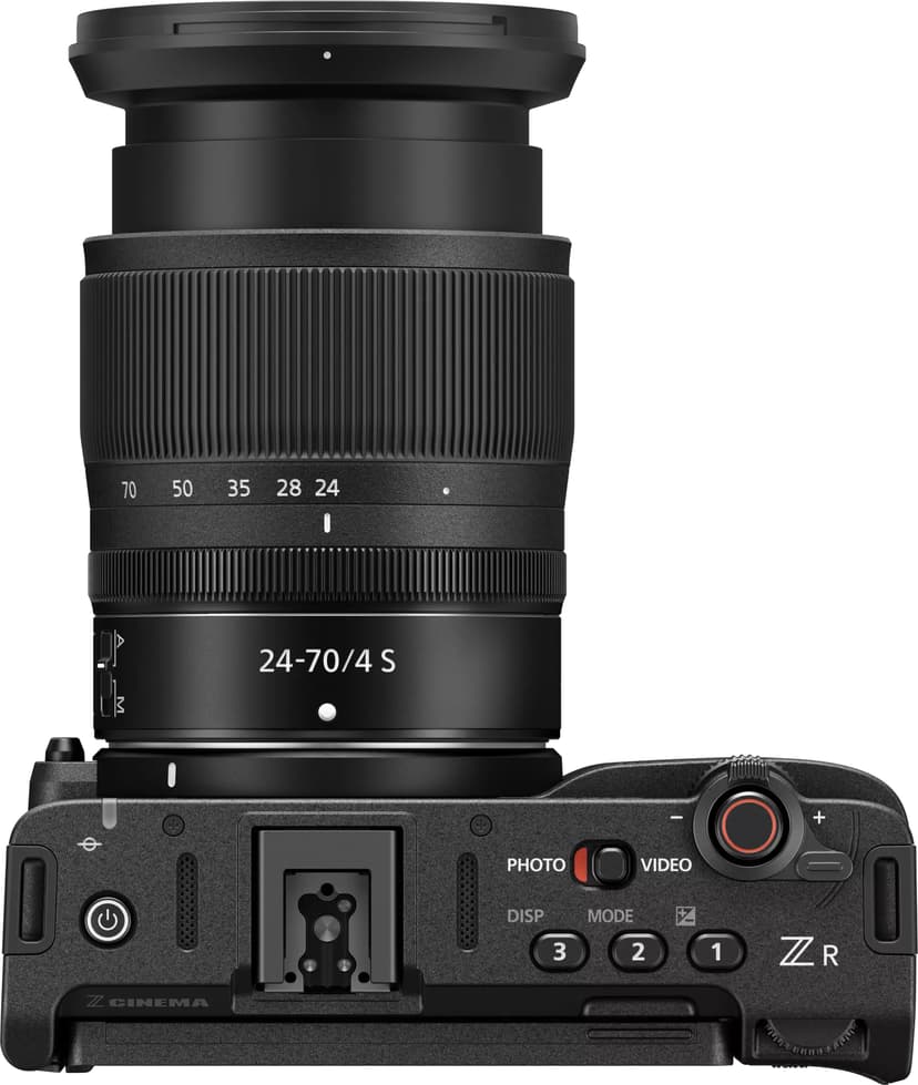 Nikon ZR + Nikkor Z 24-70mm f/4 S
