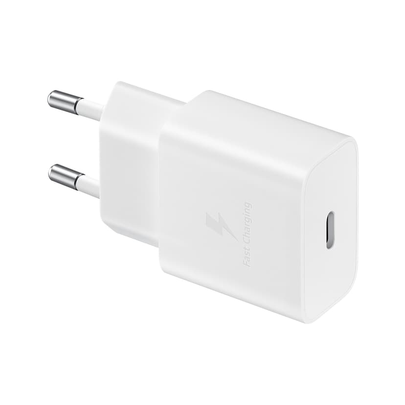 Samsung Wall Charger 15W + USB-C Cable 1m Hvid