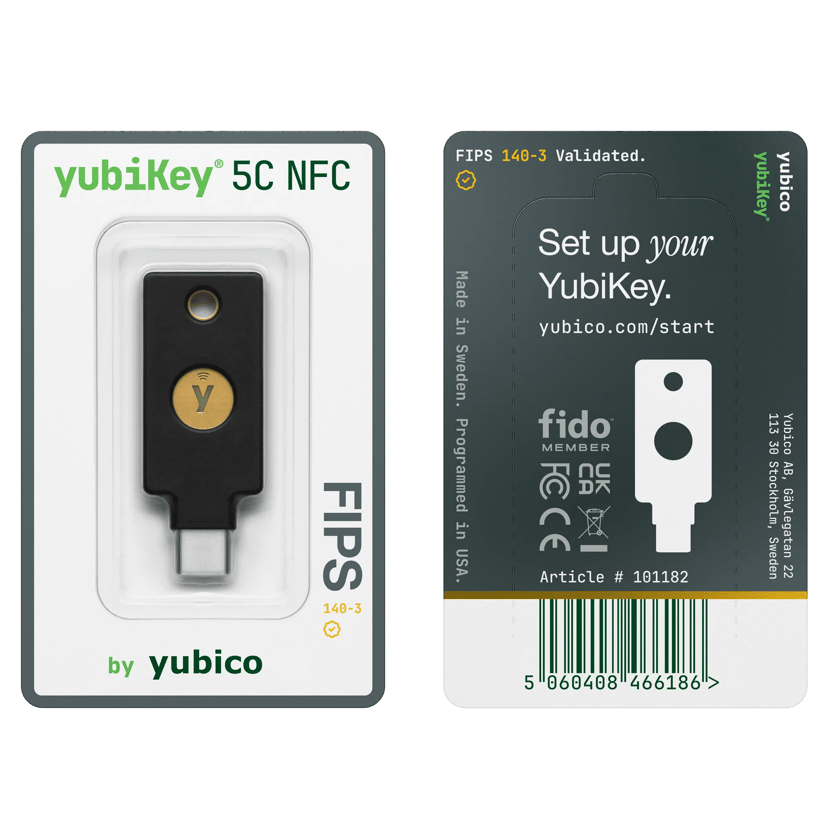 Yubico YubiKey 5C NFC FIPS (140-3)