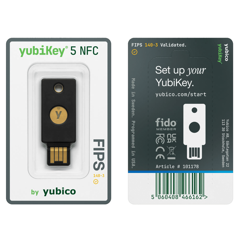 Yubico YubiKey 5 NFC FIPS (140-3)