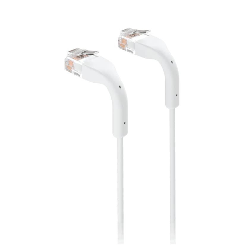 Ubiquiti UniFi Ethernet Patch Cable Bendable 10GbE RJ-45 Cat 6 5m Vit