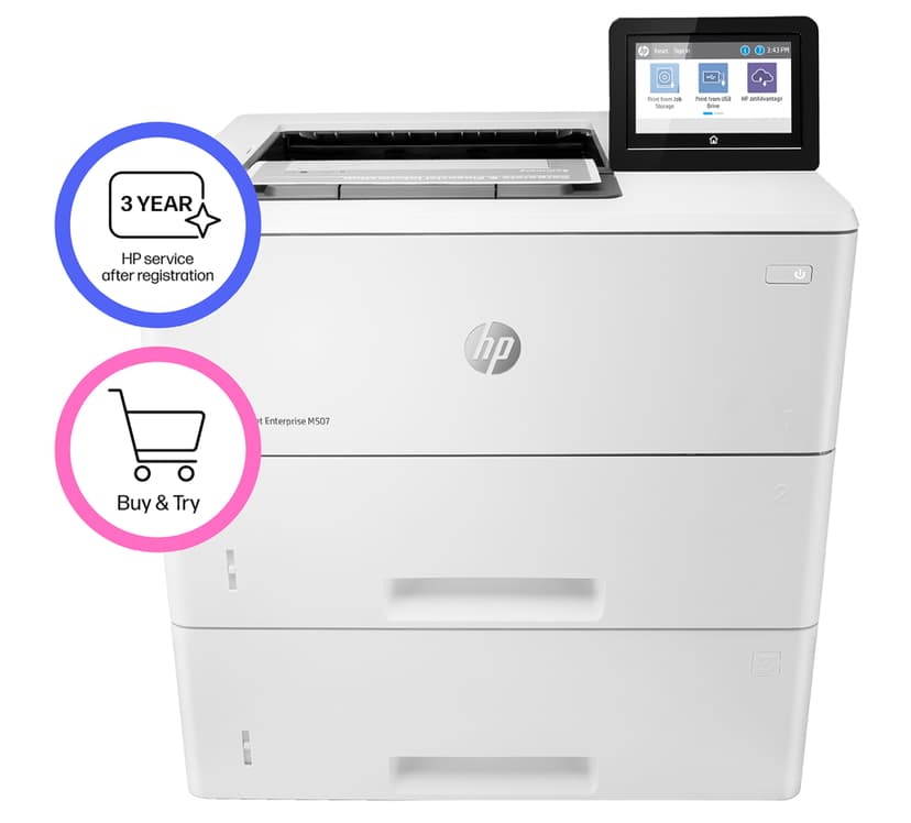 HP LaserJet Enterprise M507X A4