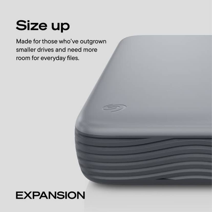 Seagate Expansion Desktop HDD 30TB Harmaa