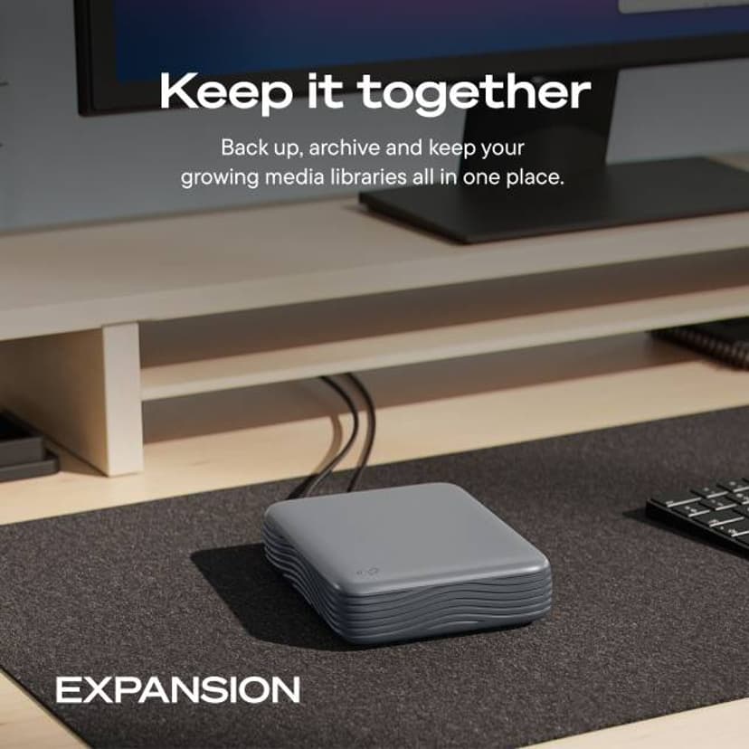 Seagate Expansion Desktop HDD 30TB Harmaa