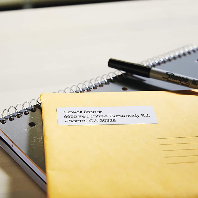 Dymo Labels Returadresse 54 x 25mm 500stk/Rulle 6-Pack