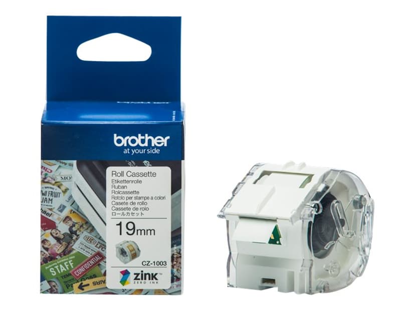 Brother Etikett/Färgband 19mm CZ-1003 - VC-500W