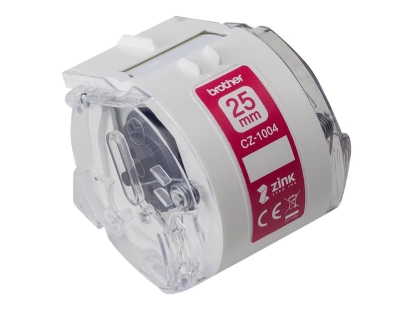 Brother Etikett/Färgband 25mm CZ-1004 - VC-500W