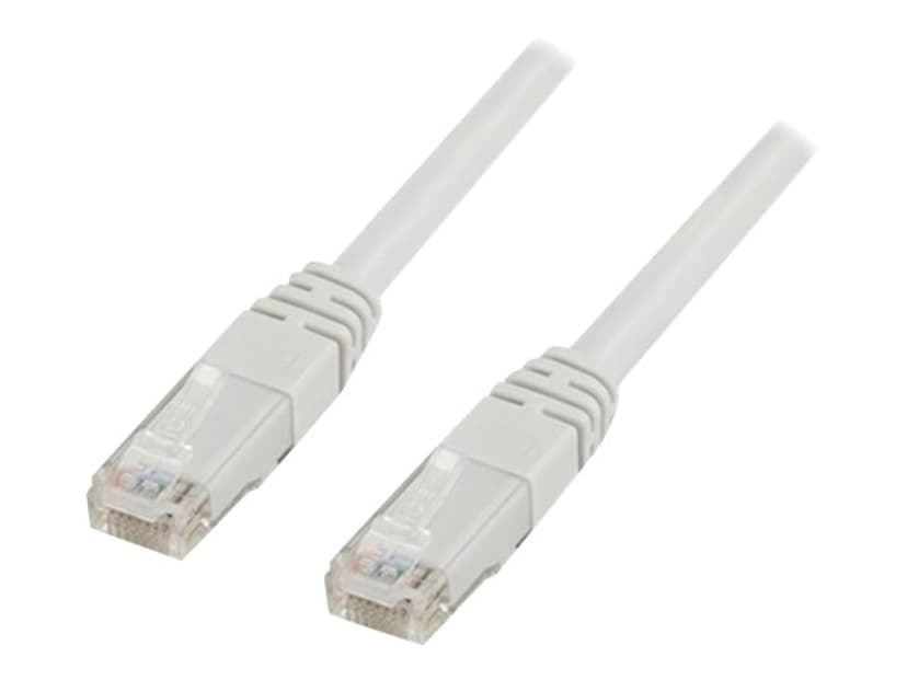 Deltaco Kytkentäkaapeli RJ-45 Cat6 2m Valkoinen