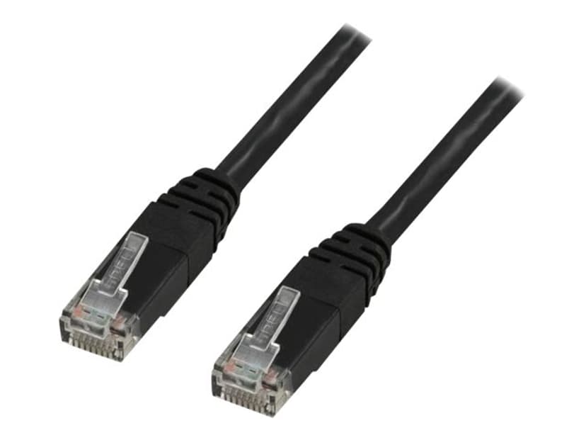 Deltaco Patch-Kabel RJ-45 Cat6 3m Svart