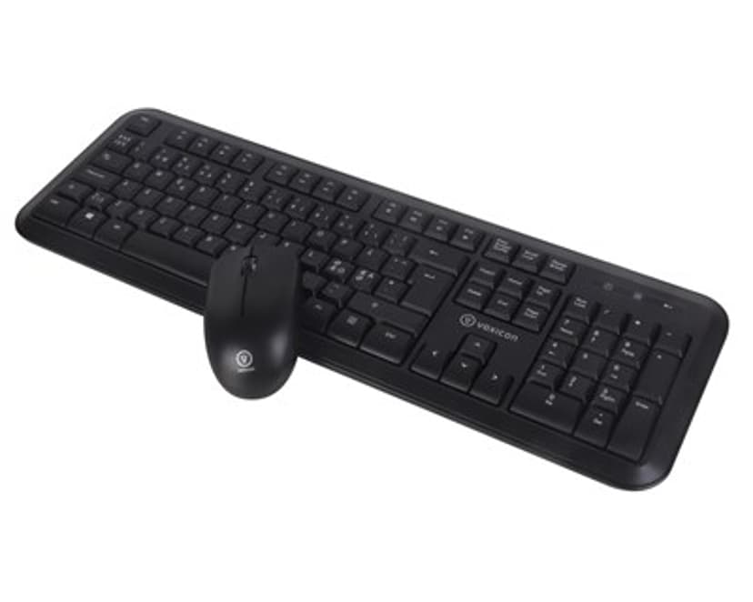 Voxicon Trådlös Tangentbord och mus 210WLB Kailh switch + BoYue switch Nordisk