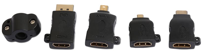 Prokord Video Adapter Kit DP/HDMI HDMI Type A DisplayPort/HDMI, DisplayPort Mini/HDMI, HDMI Micro/HDMI, HDMI Mini/HDMI