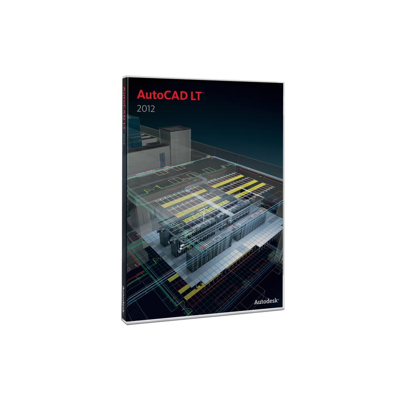 Autodesk Autocad Lt 2012 Win Eng CD + 1 YR Subs