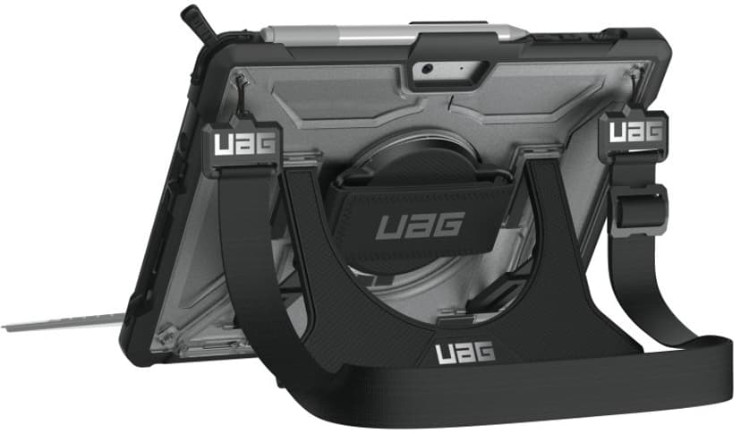 UAG Plasma Case + Shoulder Strap Microsoft Surface Go Grå, Sort