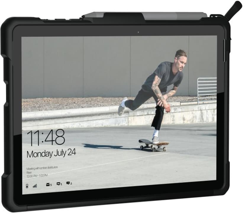 UAG Metropolis Case Microsoft Surface Go Sølv, Sort