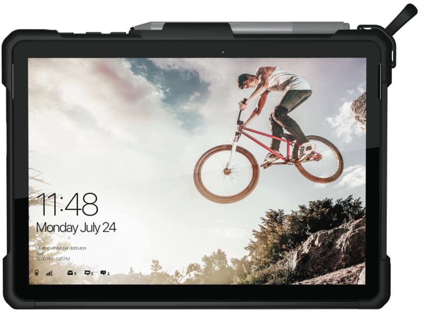 UAG Metropolis Case Microsoft Surface Go Sølv, Sort