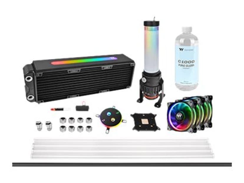 Thermaltake Pacific M360 Plus D5 Hard Tube Water Cooling Kit Kit voor vloeistofkoeling
