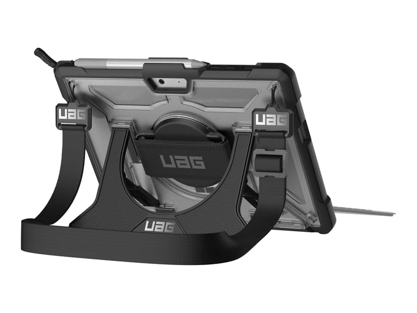 UAG Plasma Case + Shoulder Strap Microsoft Surface Go Grå, Sort