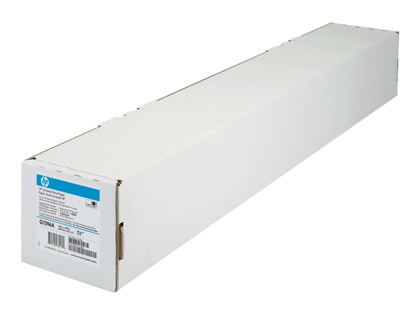 HP Papir UnBelagt 24" Rulle 45m 80g, Ink