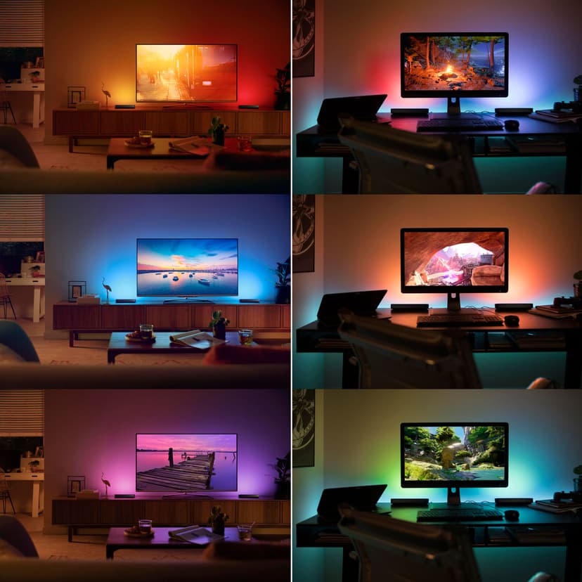 Philips Hue Play White Ambiance/Color Svart Utbyggnad