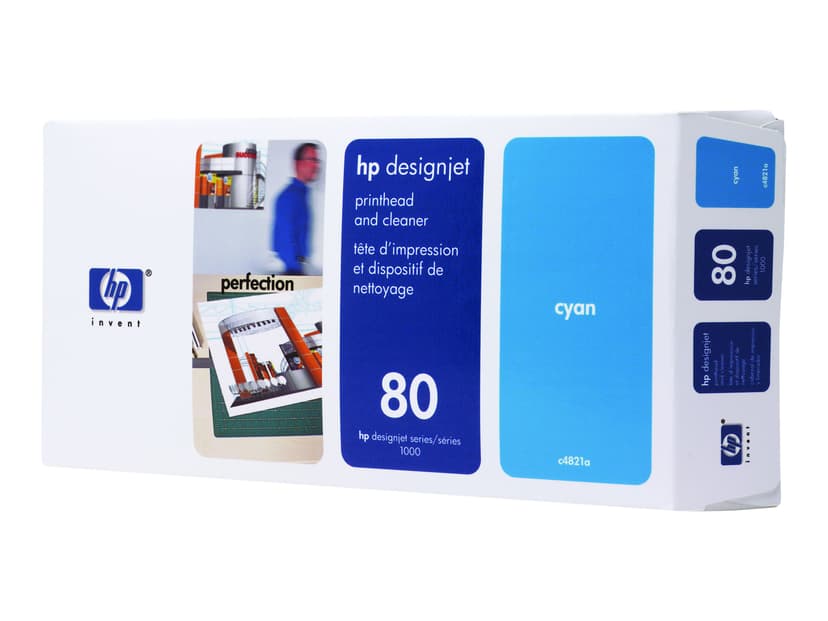 HP Printhead No.80 Cyan DJ 1050C/1055CM