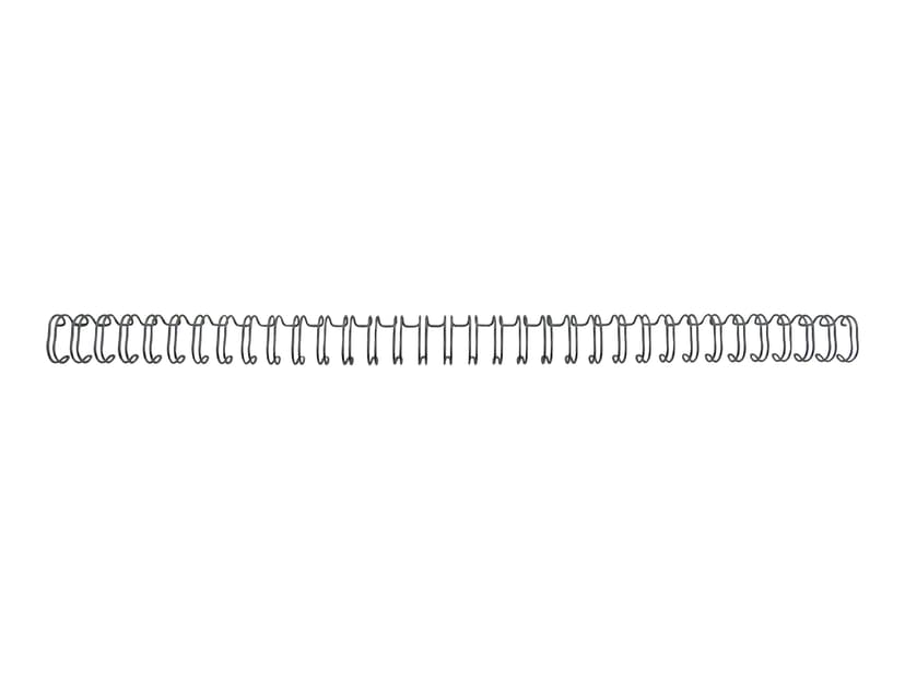 GBC Metallspiral 3:1 NO9 14mm A4 Hvit 100 stk