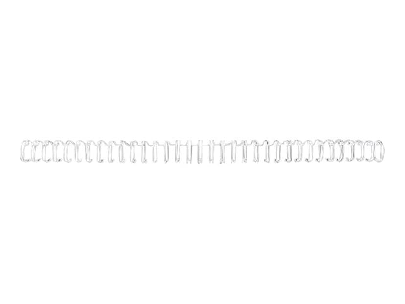 GBC Metallspiral 3:1 NO5 8mm A4 Hvit 100 stk