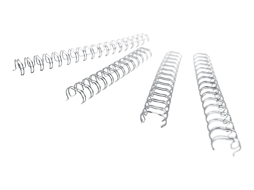 GBC Metal Spiral 3:1 NO7 11mm A4 Silver 100pcs