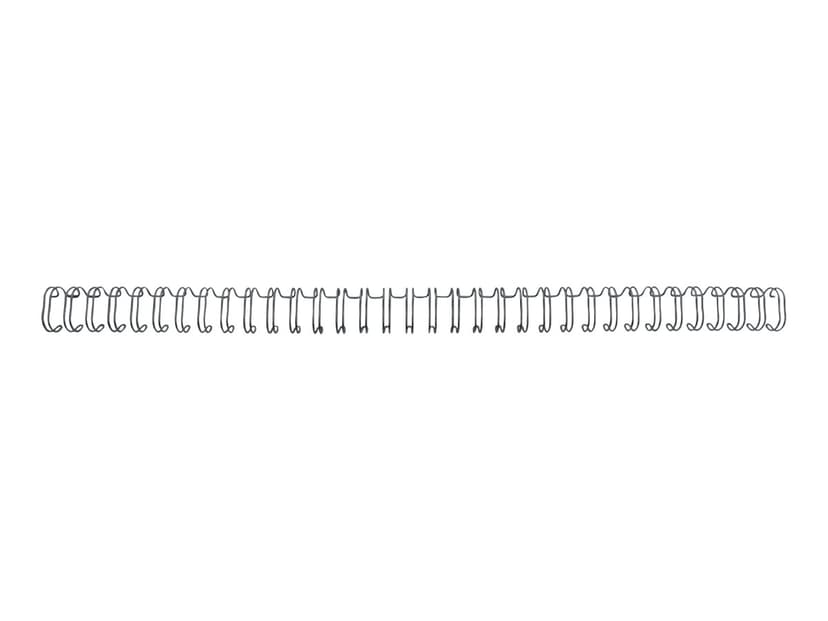 GBC Metallspiral 3:1 NO8 12.5mm A4 Svart 100st