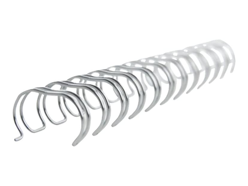 GBC Metal Spiral 3:1 NO6 9.5mm A4 Black 100pcs