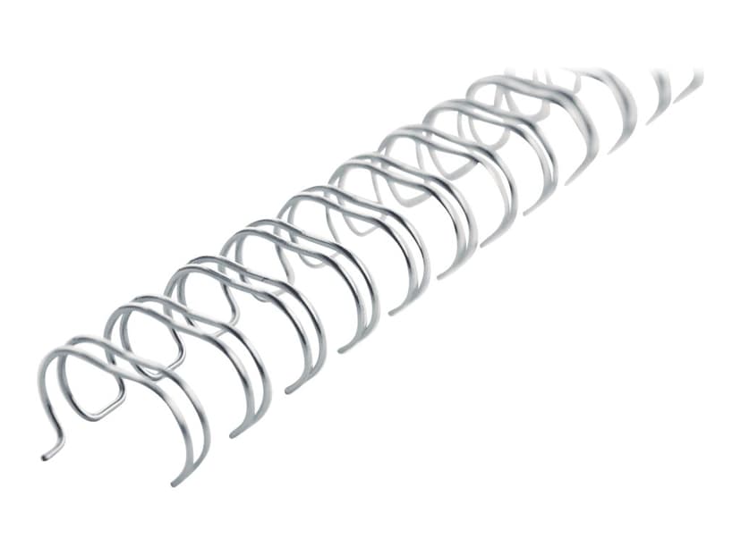 GBC Metallspiral 3:1 NO4 6mm A4 Sølv 100 stk