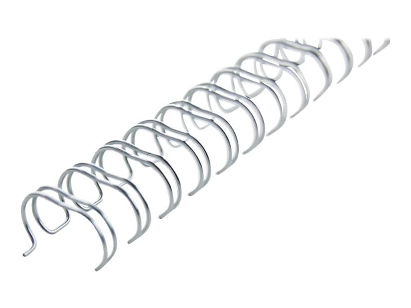 GBC Metallspiral 3:1 NO5 8mm A4 Hvit 100 stk
