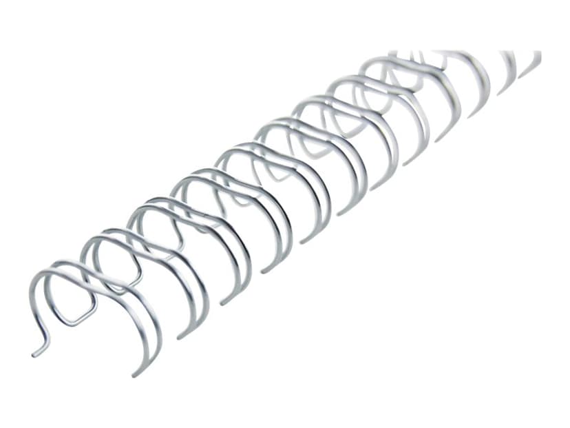 GBC Metal Spiral 3:1 NO7 11mm A4 Silver 100pcs