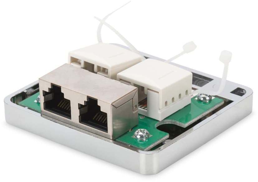 Digitus Ytmonterat uttag 2-port