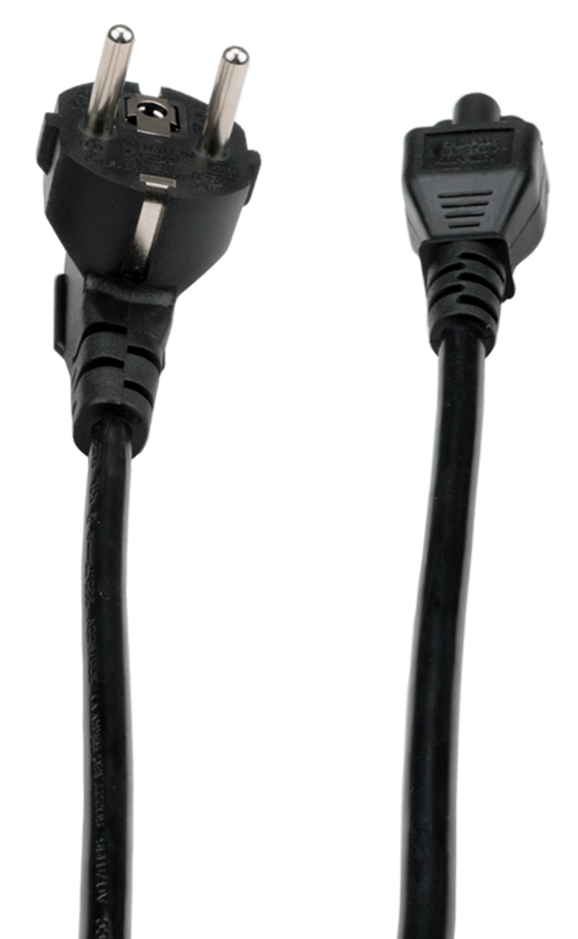 Prokord Strömkabel 3m CEE7/7 C5 Svart