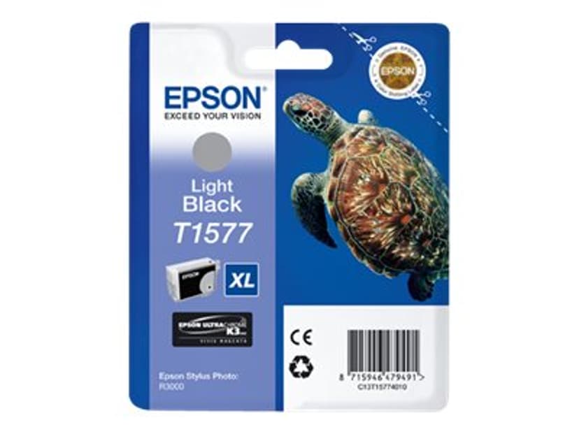 Epson Blekk Ljus Svart - STYLUS Foto R3000
