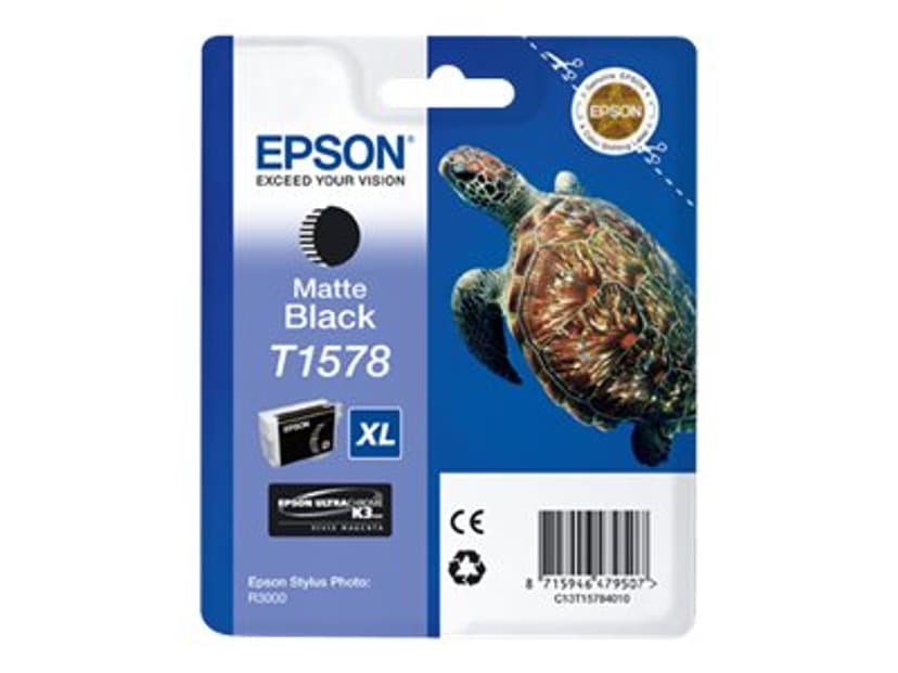 Epson Blæk Matt Sort - STYLUS Foto R3000
