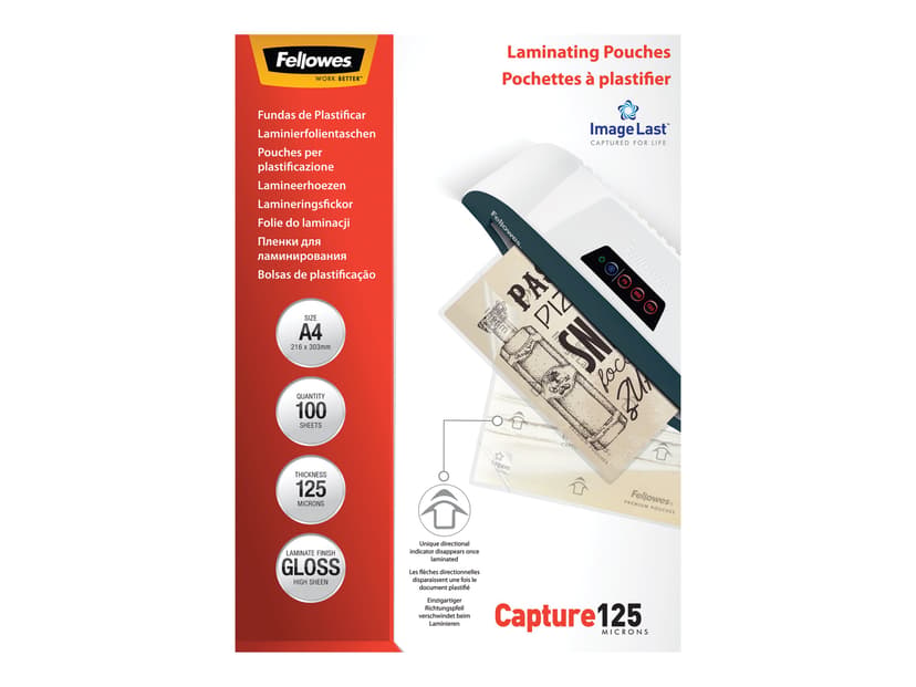 Fellowes Lamineerhoezen 125 micron A4 100 stuks