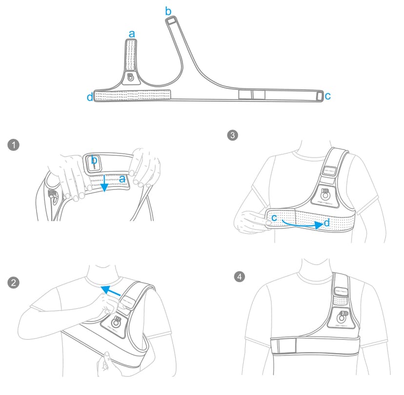 Pgytech Osmo Action Camera Chest Strap