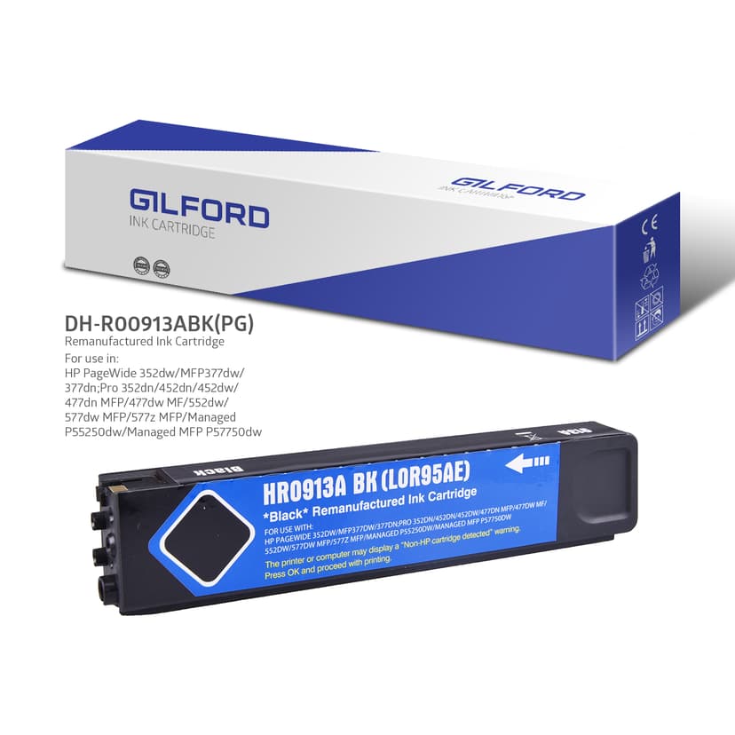 Gilford Blekk Svart No.913A 3.5K - Pw 377/452/477/552-L0r95AE