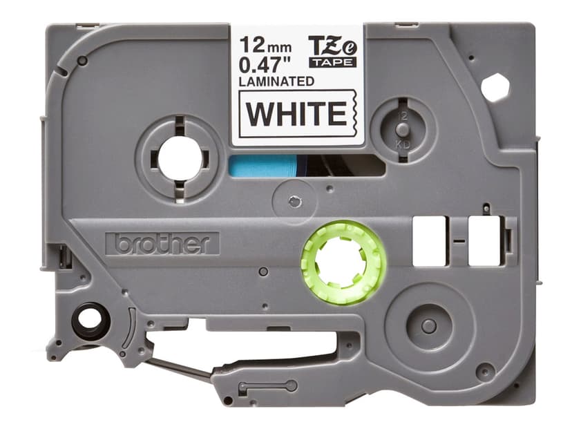 Brother Tape 12mm TZe-231 Zwart/Wit