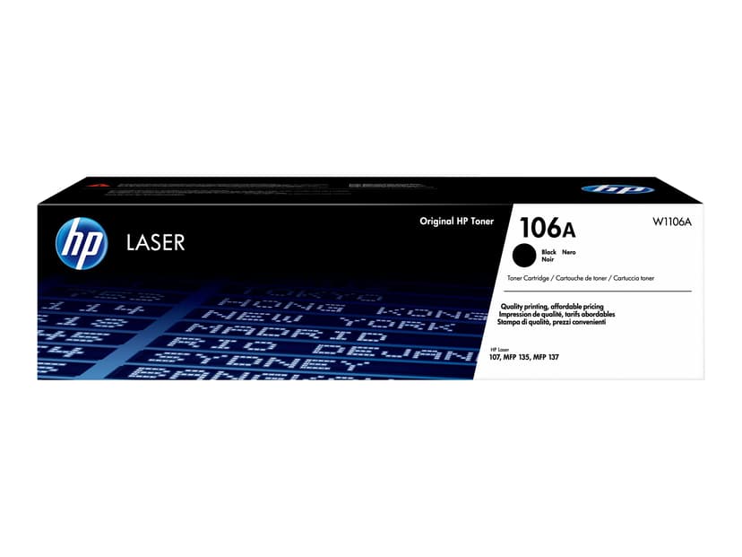 HP Toner Svart 106A 1K