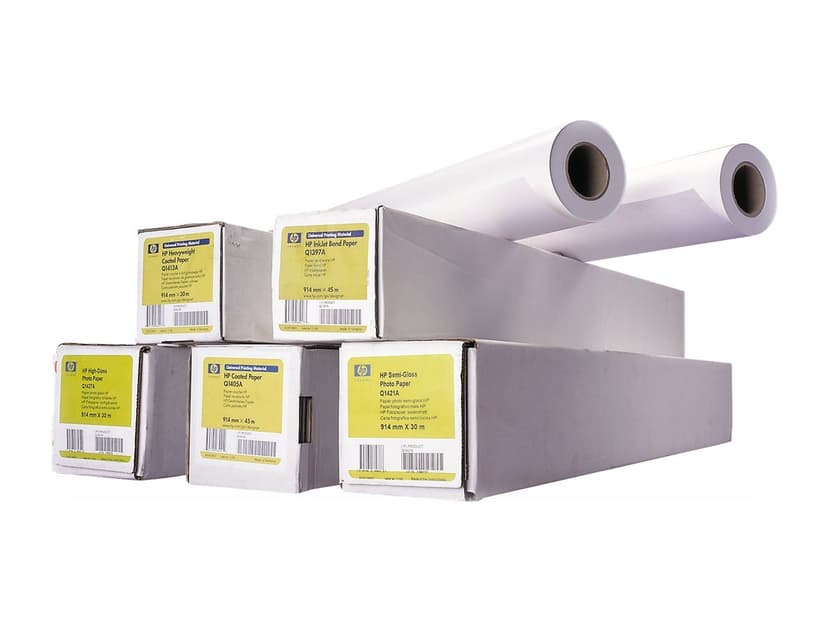 HP Papir Coated 36" Rulle 45m 98G Dj