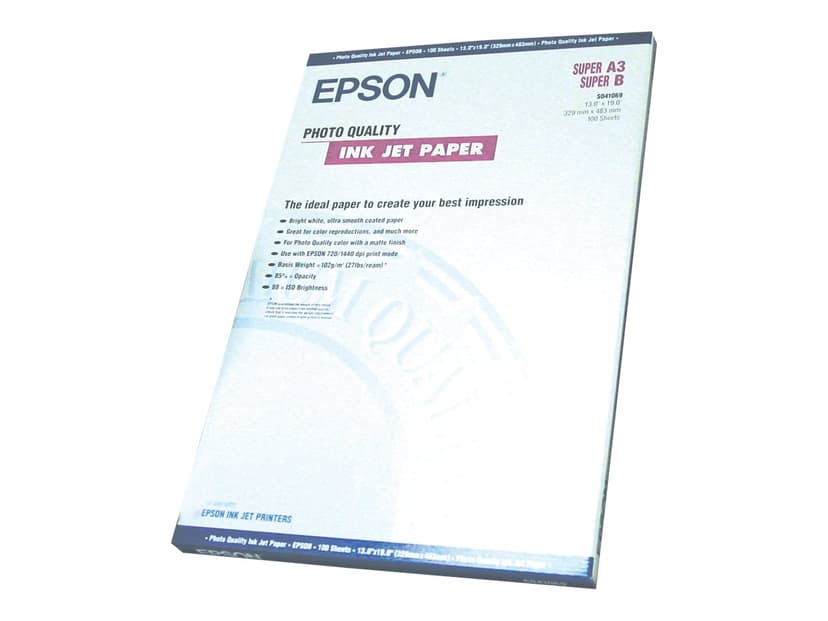 Epson Papier Photo Quality A3+ 100-vel 102G