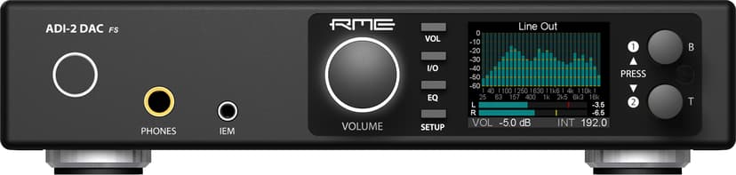 RME ADI-2 DAC og hodetelefonforsterker