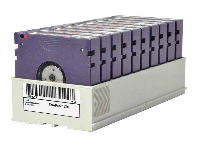 HPE LTO-7 Ultrium Type m 22.5TB RW Non Cust Lab Tera 10 Pack