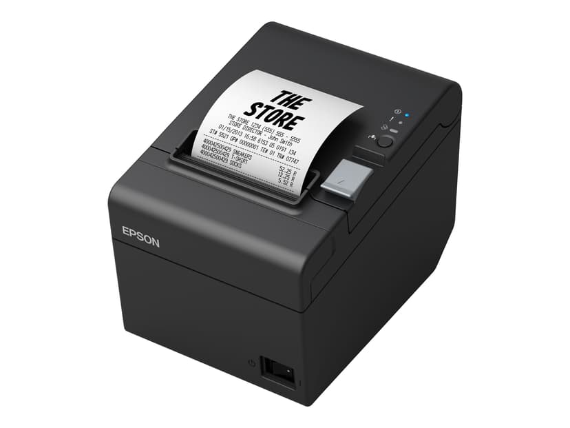Epson Kvittoskrivare TM-T20III Ethernet Inkl Ström Svart