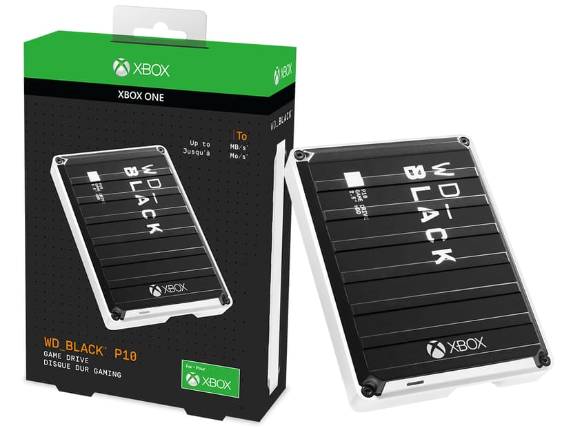 WD Black P10 Game Drive 5TB for Xbox One Svart