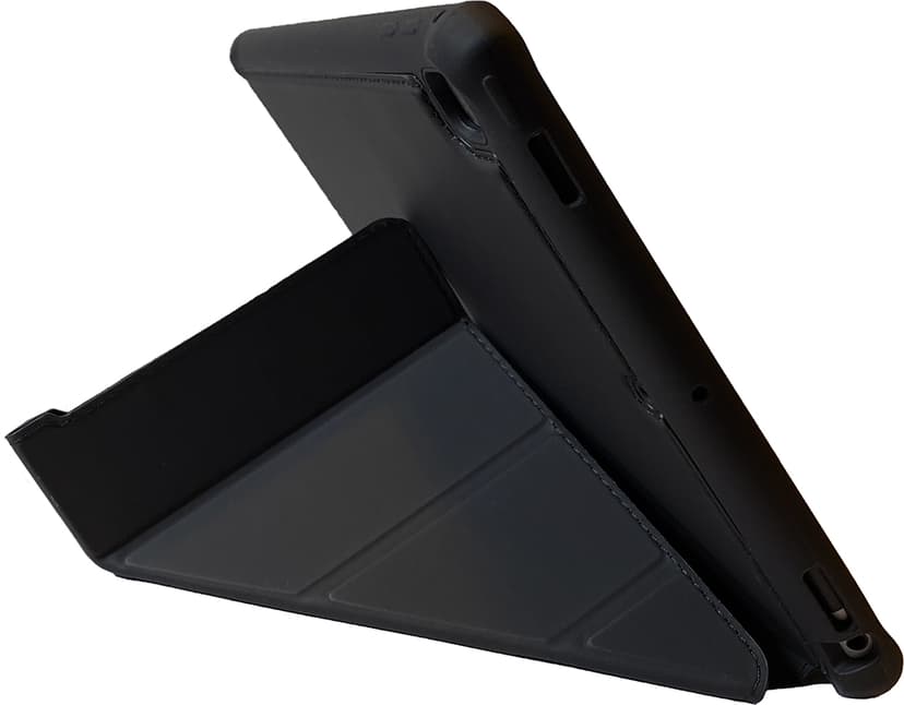 Cirafon Hybrid Folio Drop Safe PU Leather 9.7" iPad 9.7" 5th gen, iPad 9.7" 6th gen Musta